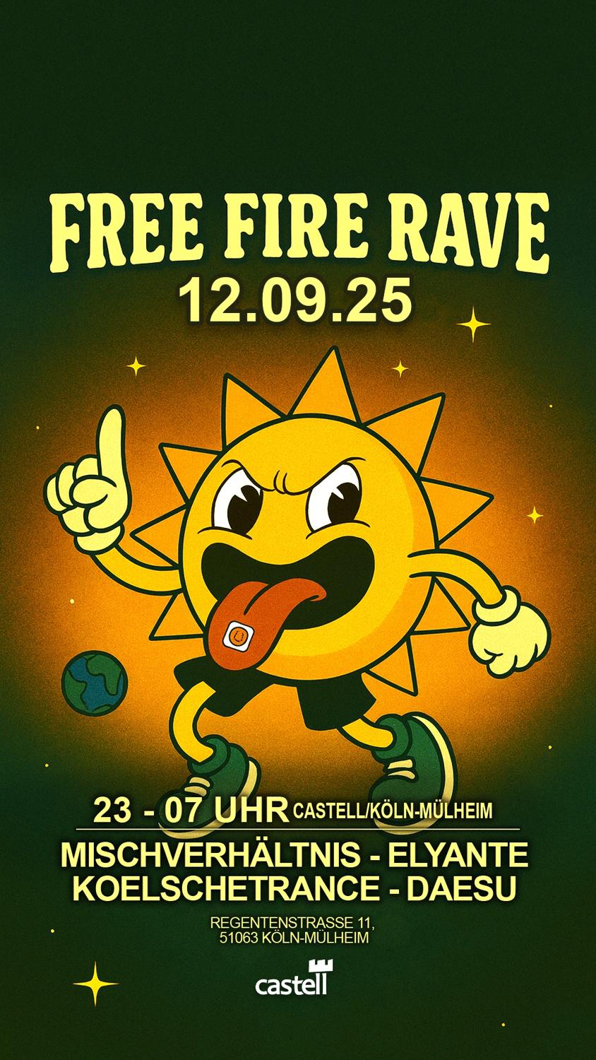 Hyperrave: Free Fire Rave With Koelschetrance, Mischverhältnis, Daesu, Elyante