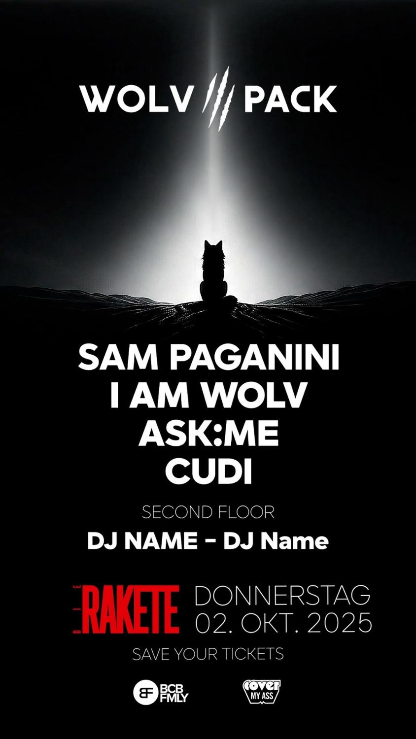 Wolv /// Pack Pres Sam Paganini