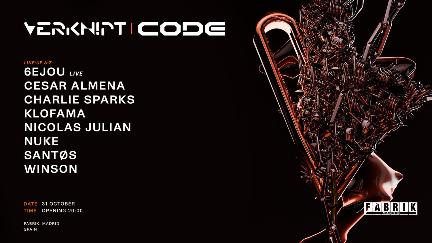 Verknipt X Code