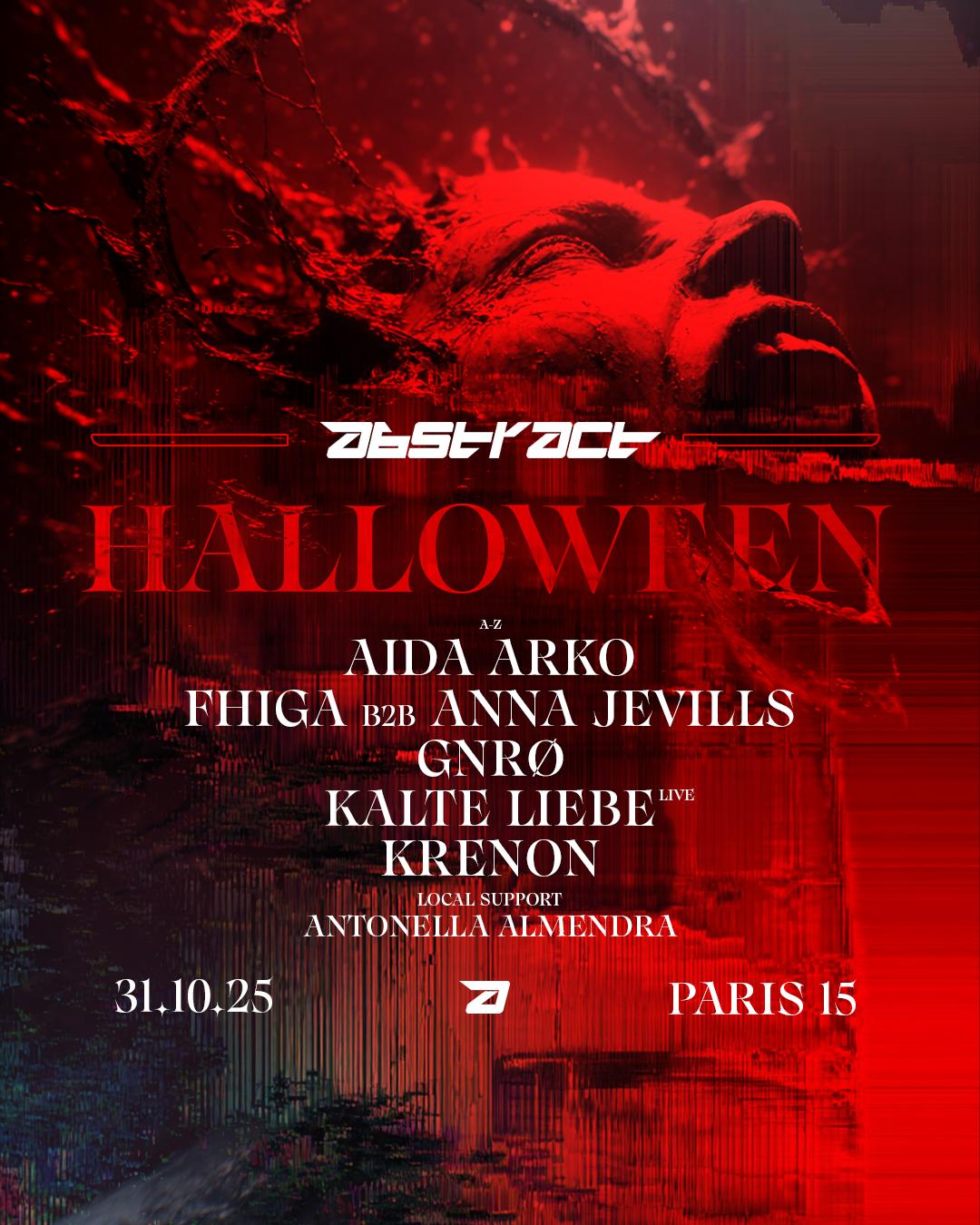Abstract Halloween W/ Aida Arko, Gnro, Kalte Liebe, Krenon