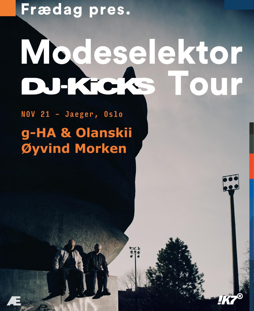 Frædag: Modeselektor (Dk Kicks Tour)