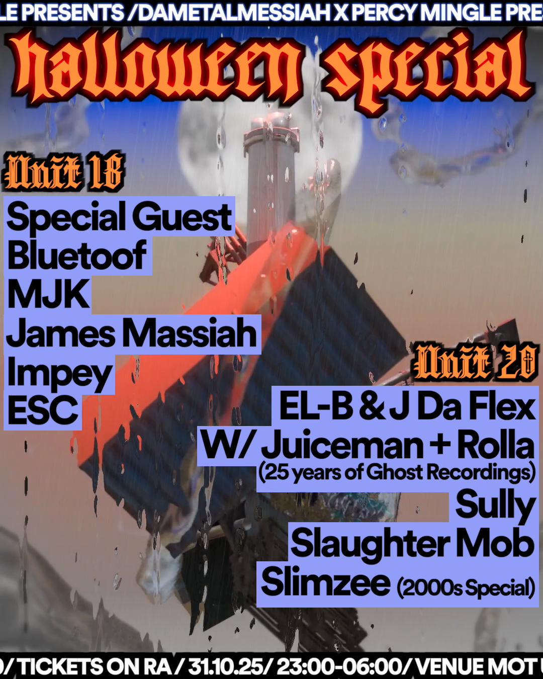 Dametalmessiah X Percy Mingle: Halloween Special