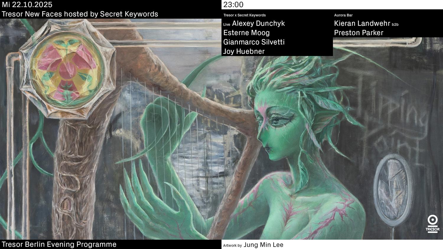 Tresor New Faces Hosted By Secret Keywords