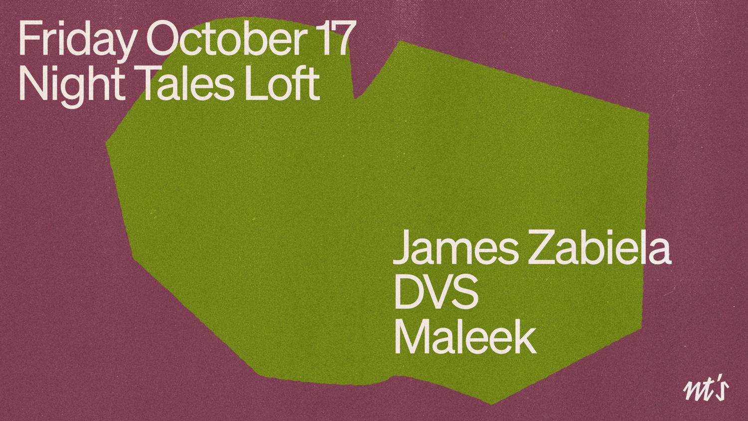 Nt'S Loft: James Zabiela