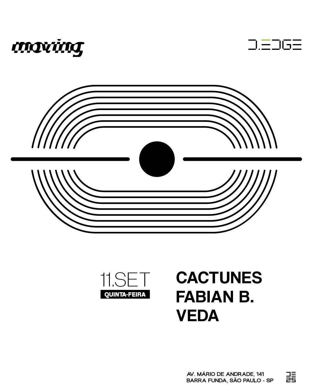 Moving D-Edge Sp Pres.: Cactunes. Fabian B. Veda