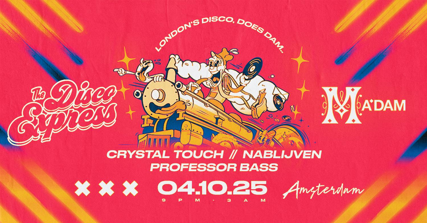 Madam By Night Invites: The Disco Express