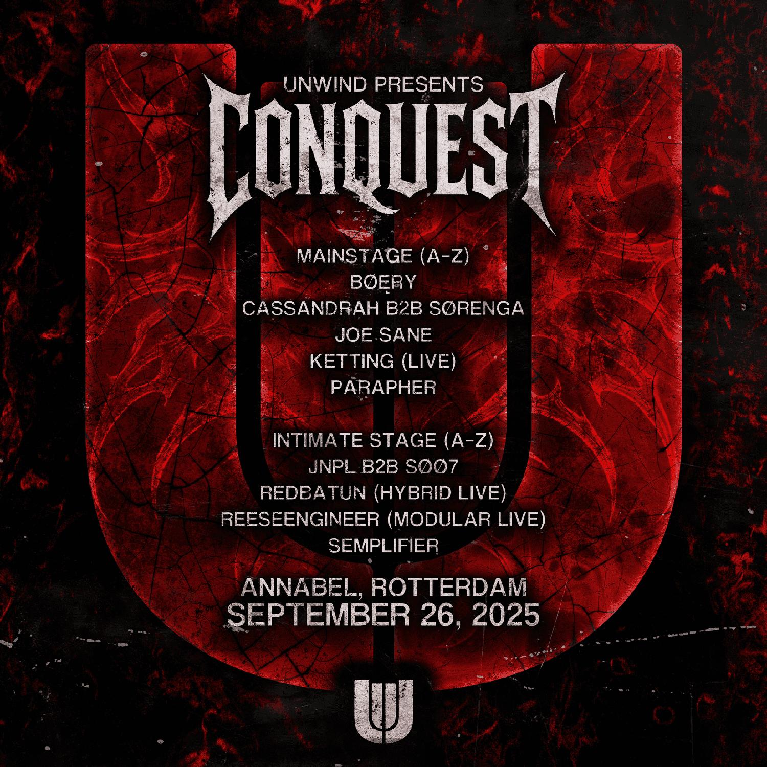 Unwind Conquest - Arena Setting - Annabel Rotterdam