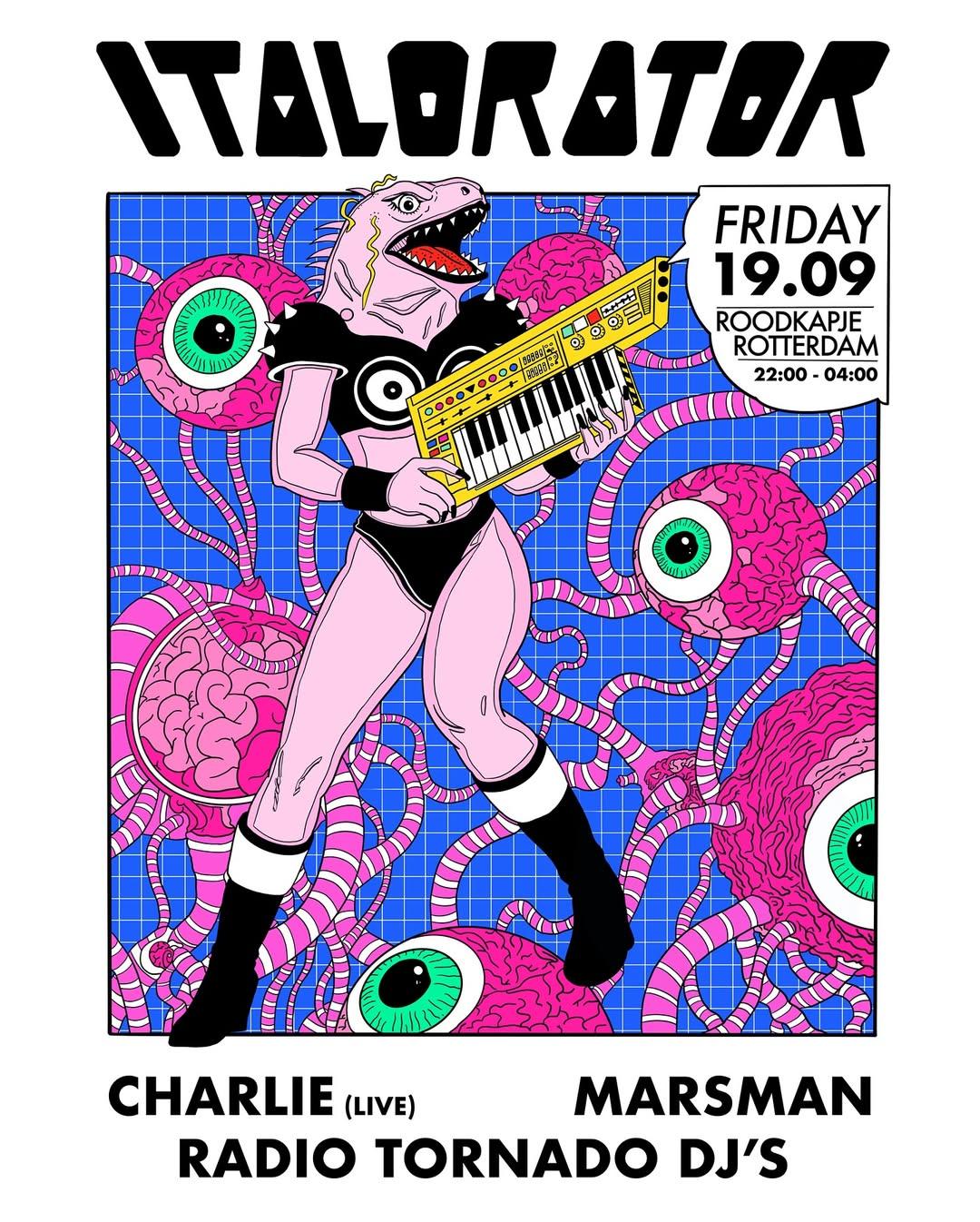 Italorator With Charlie (Live), Marsman & Radio Tornado Djs