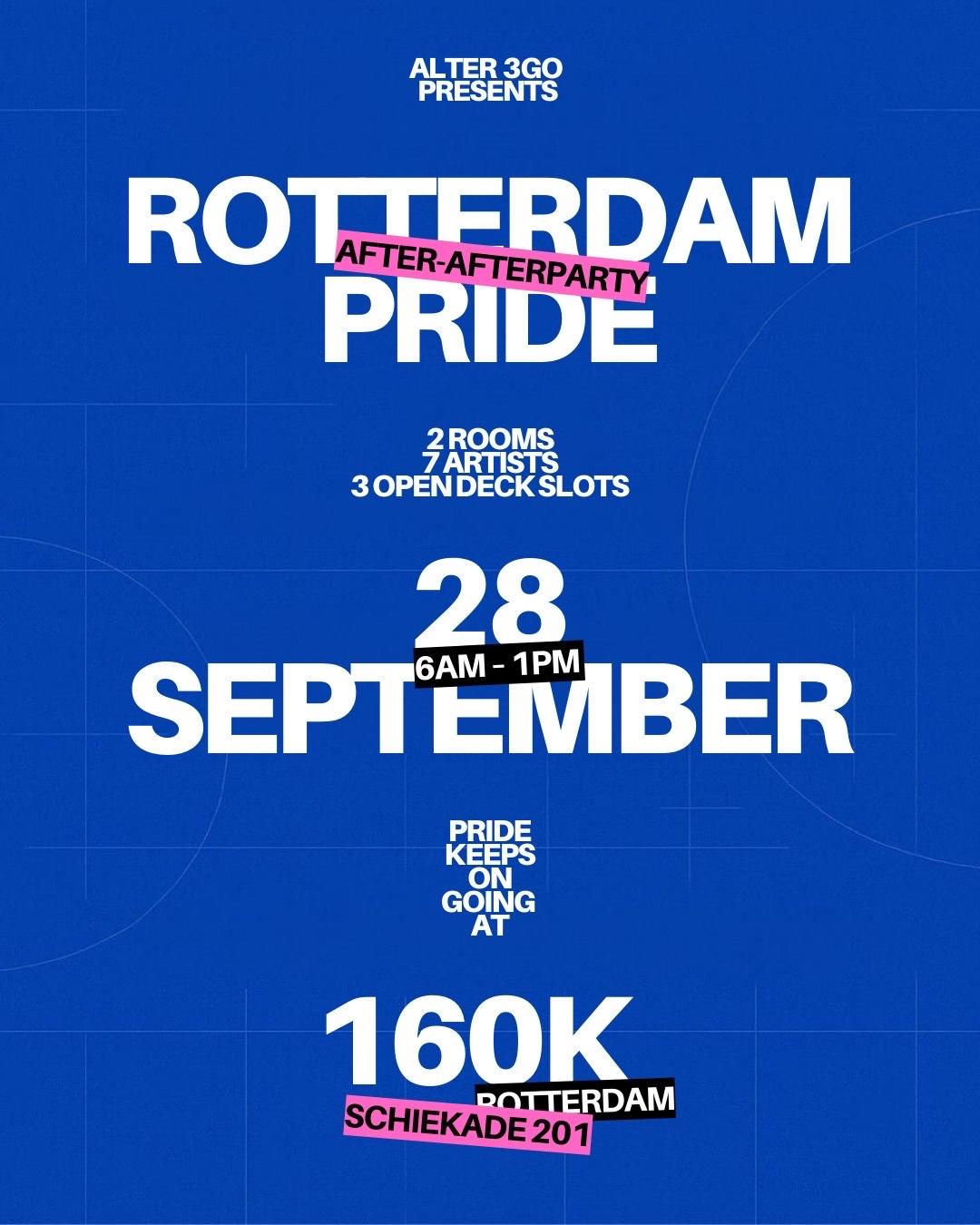 Alter 3G0 - Rotterdam Pride After-Afterparty