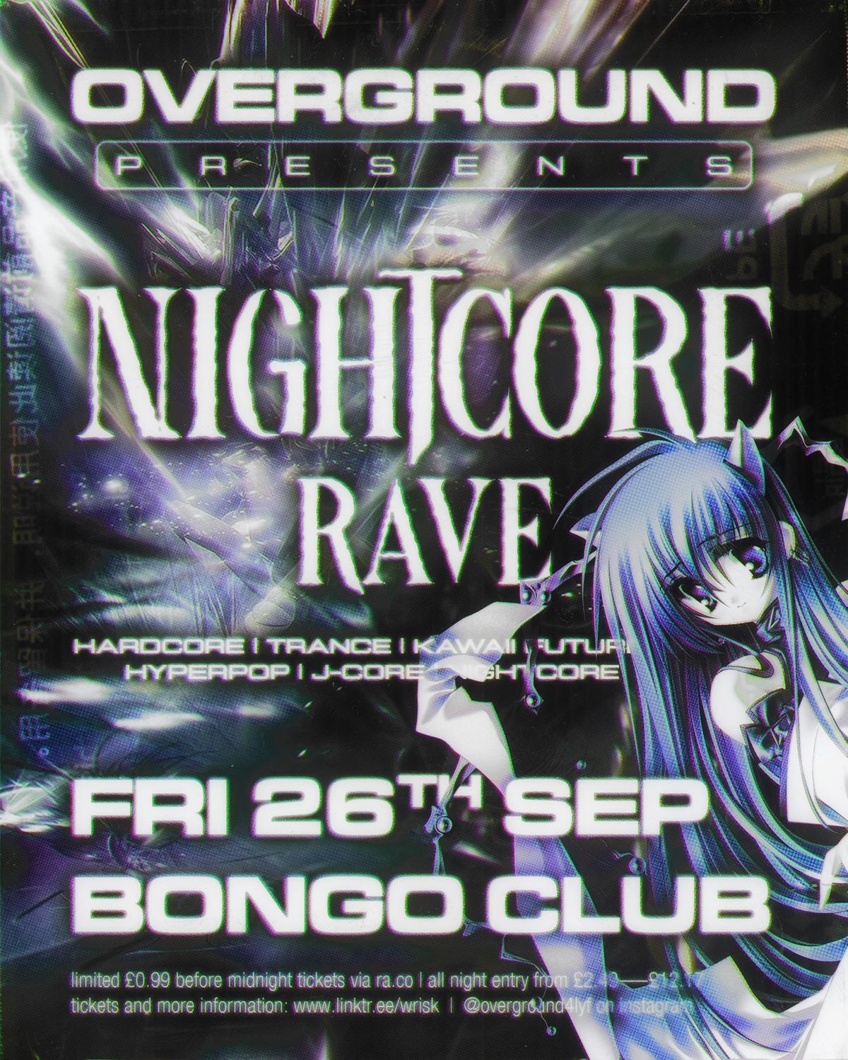 ♱ Nightcore Rave Iii ♱ Bongo Club ♱ Fri 26 Sep ♱
