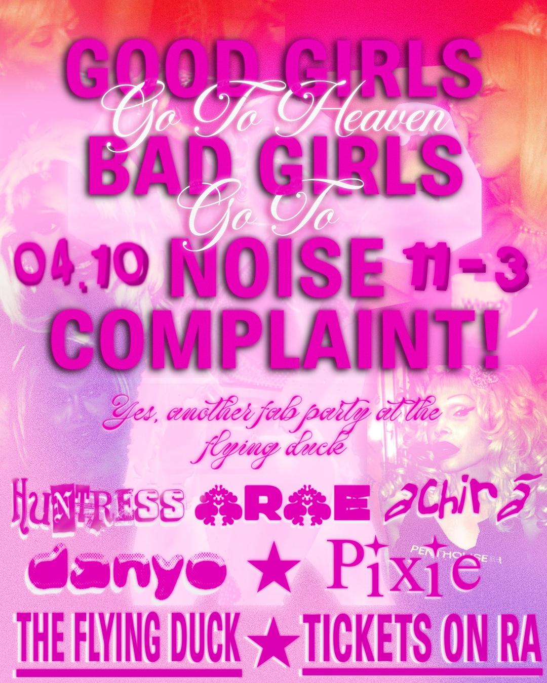 Noise Complaint! 002: Achirā, Arae, Danyo, Huntress, Pixie