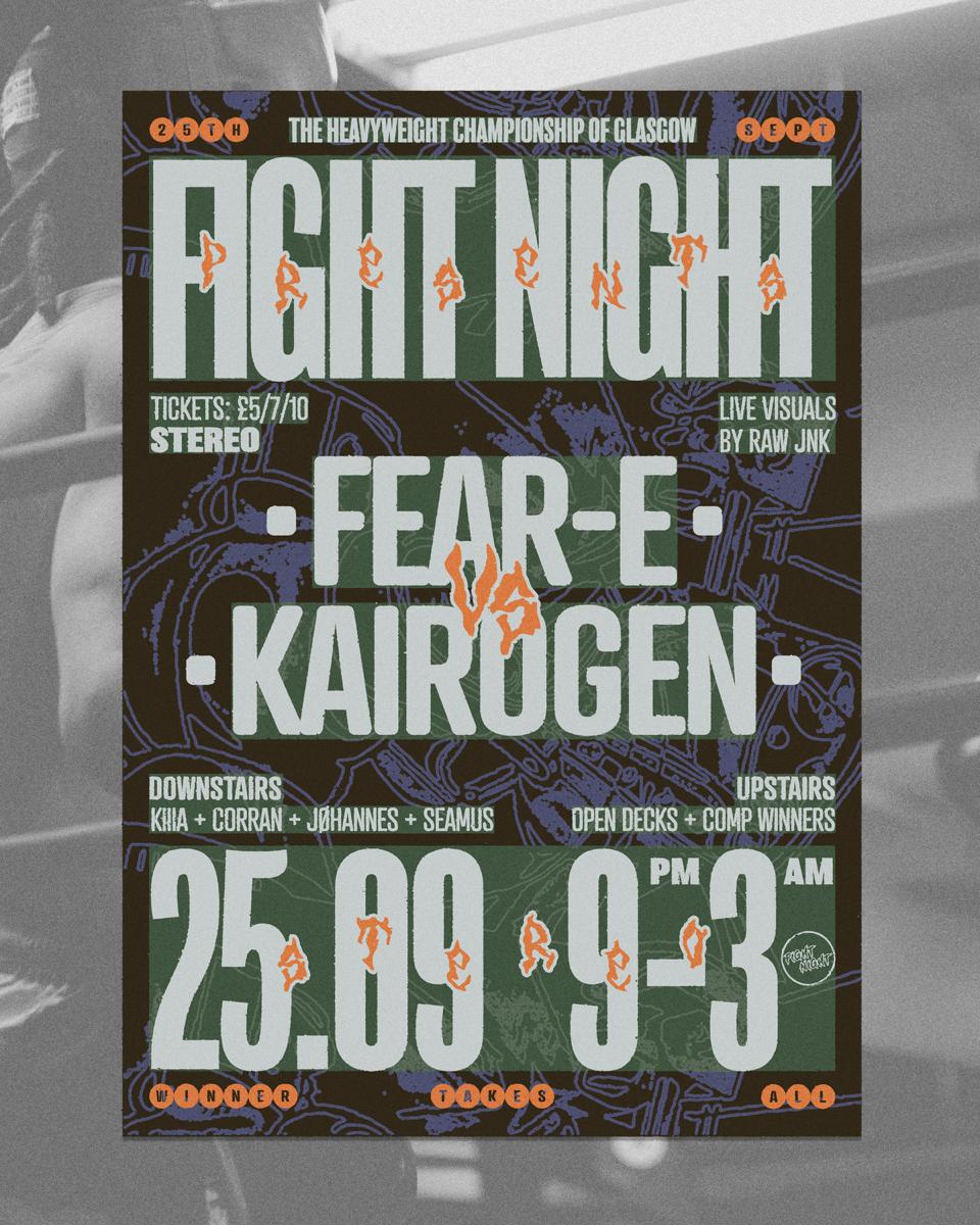 Fight Night: Boss Battle - Fear-E Vs Kairogen + Support