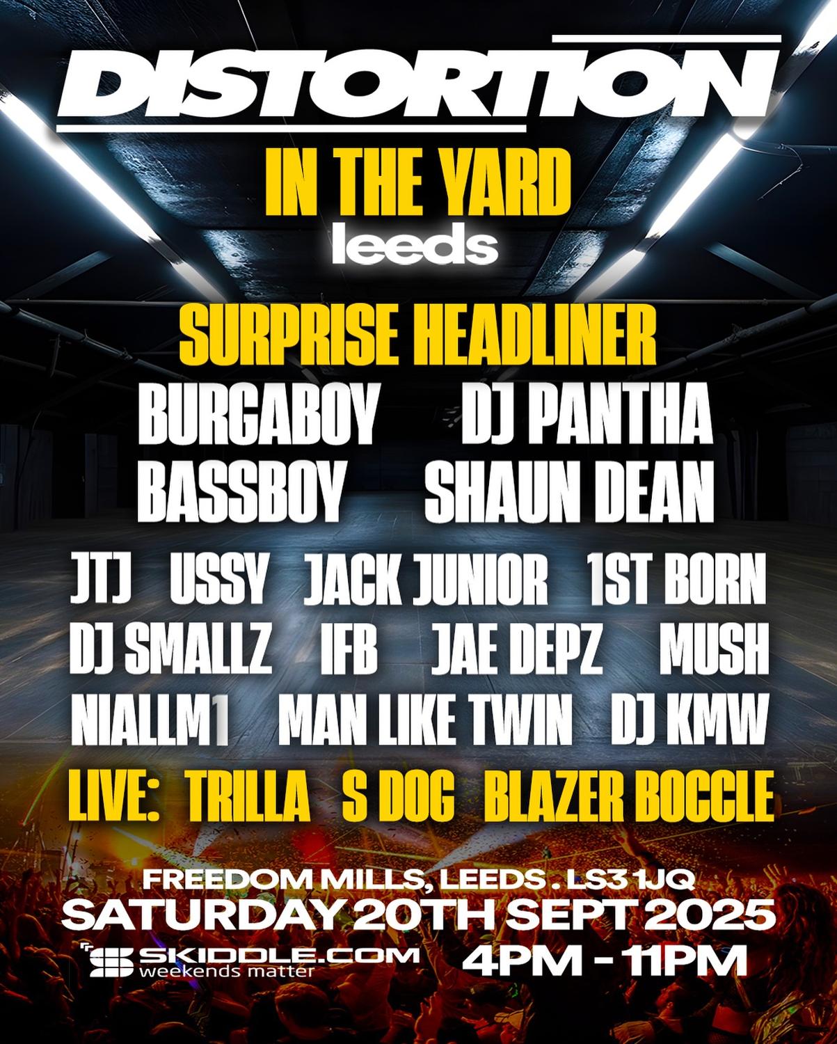 Distortion: Bassline In The Yard