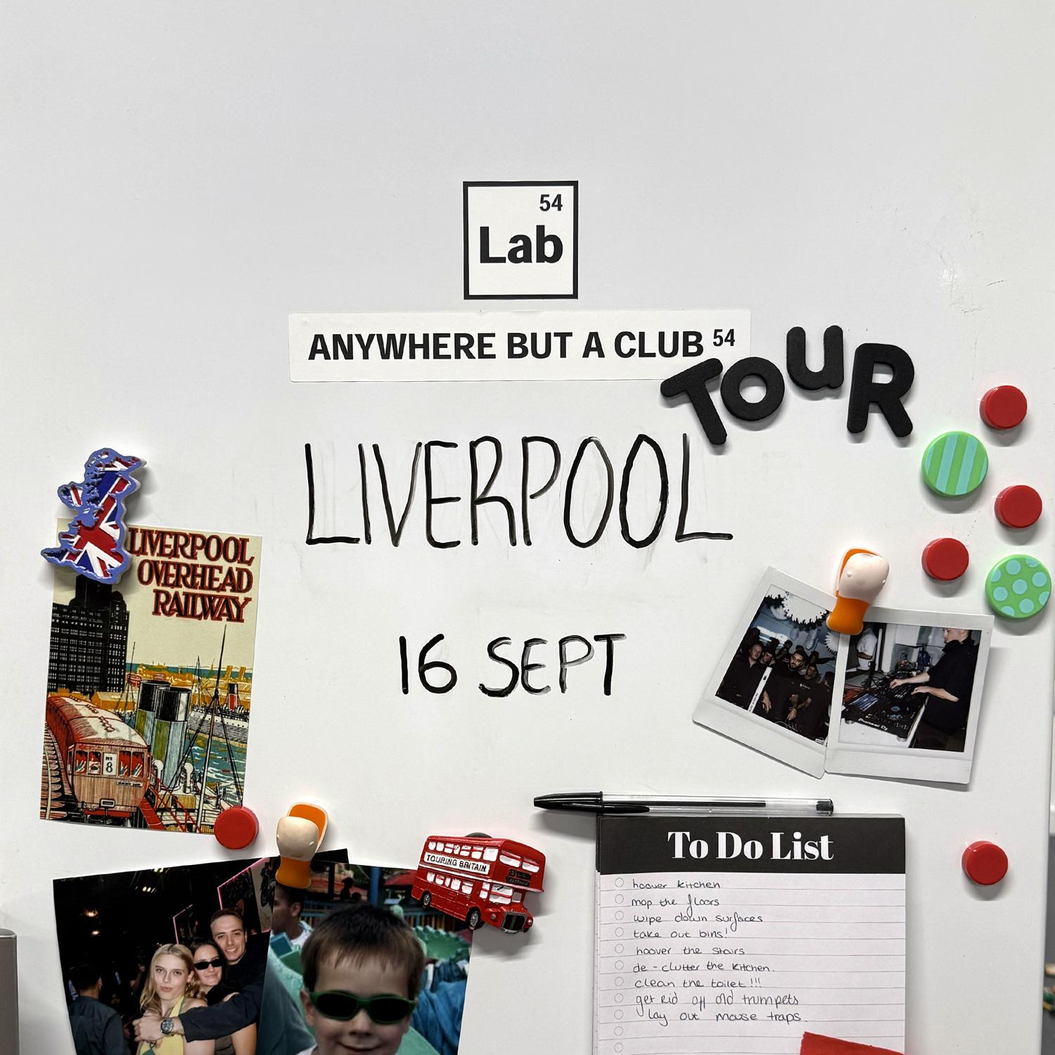 Anywhere But A Club Tour - Liverpool