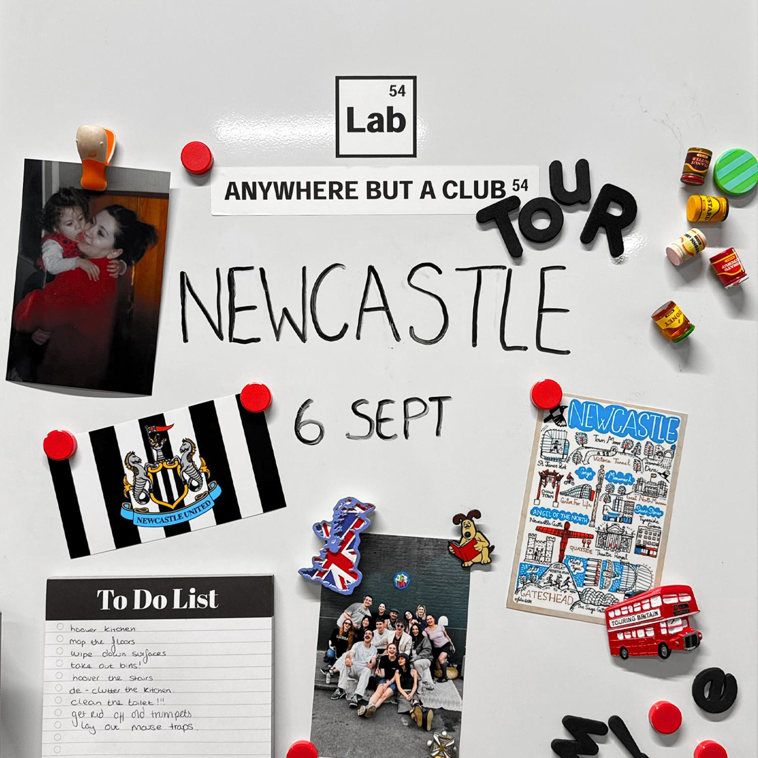 Anywhere But A Club Tour - Newcastle