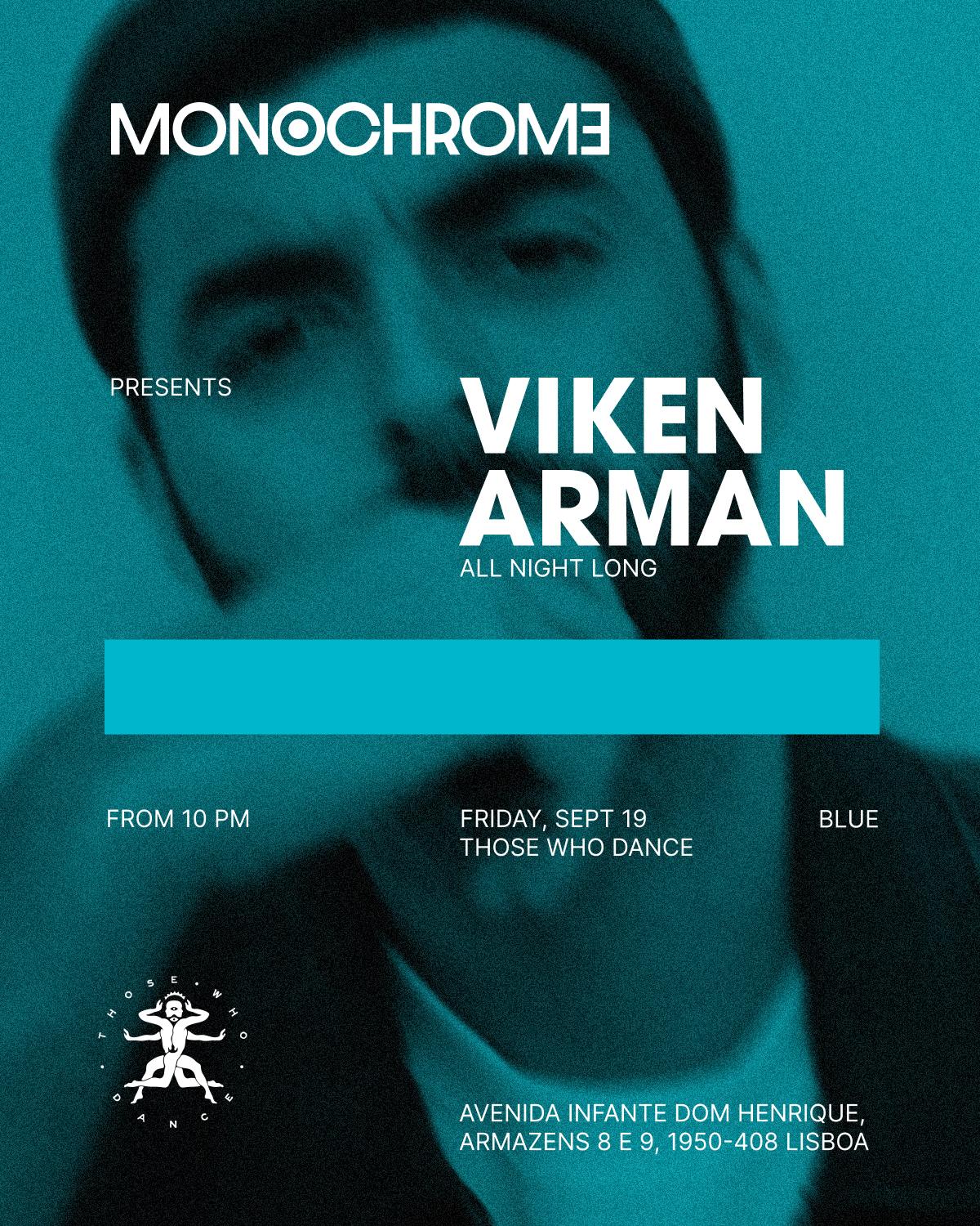 Monochrome - Blue - Viken Arman All Night Long