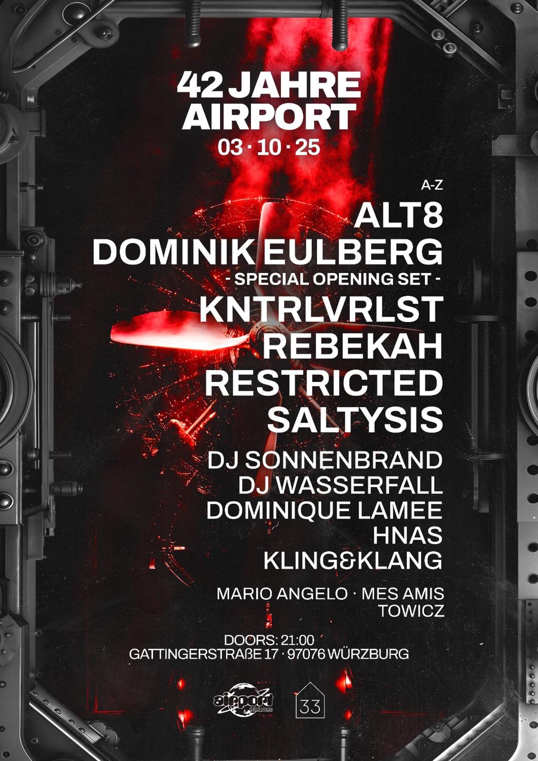 Restricted Live At 42 Years Of Airport - Day 1