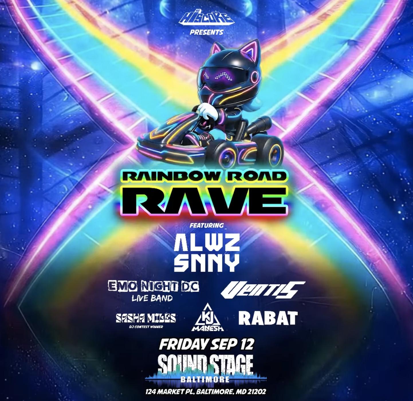 Hiscore Presents: Rainbow Road Rave