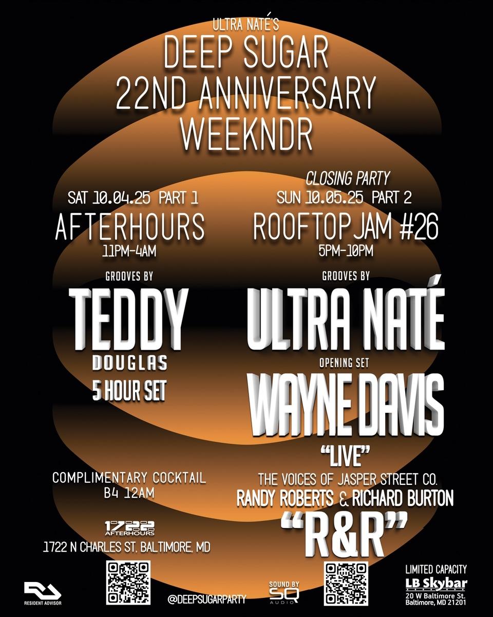 Ultra Naté'S Deep Sugar 22Nd Anniversary ''Weekndr'' Part 1