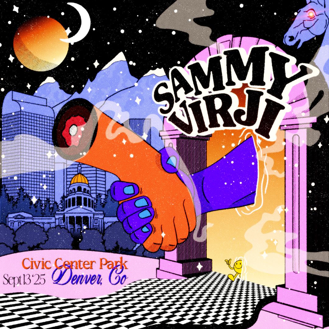 Sammy Virji At Civic Center Park: Saturday, September 13, 2025