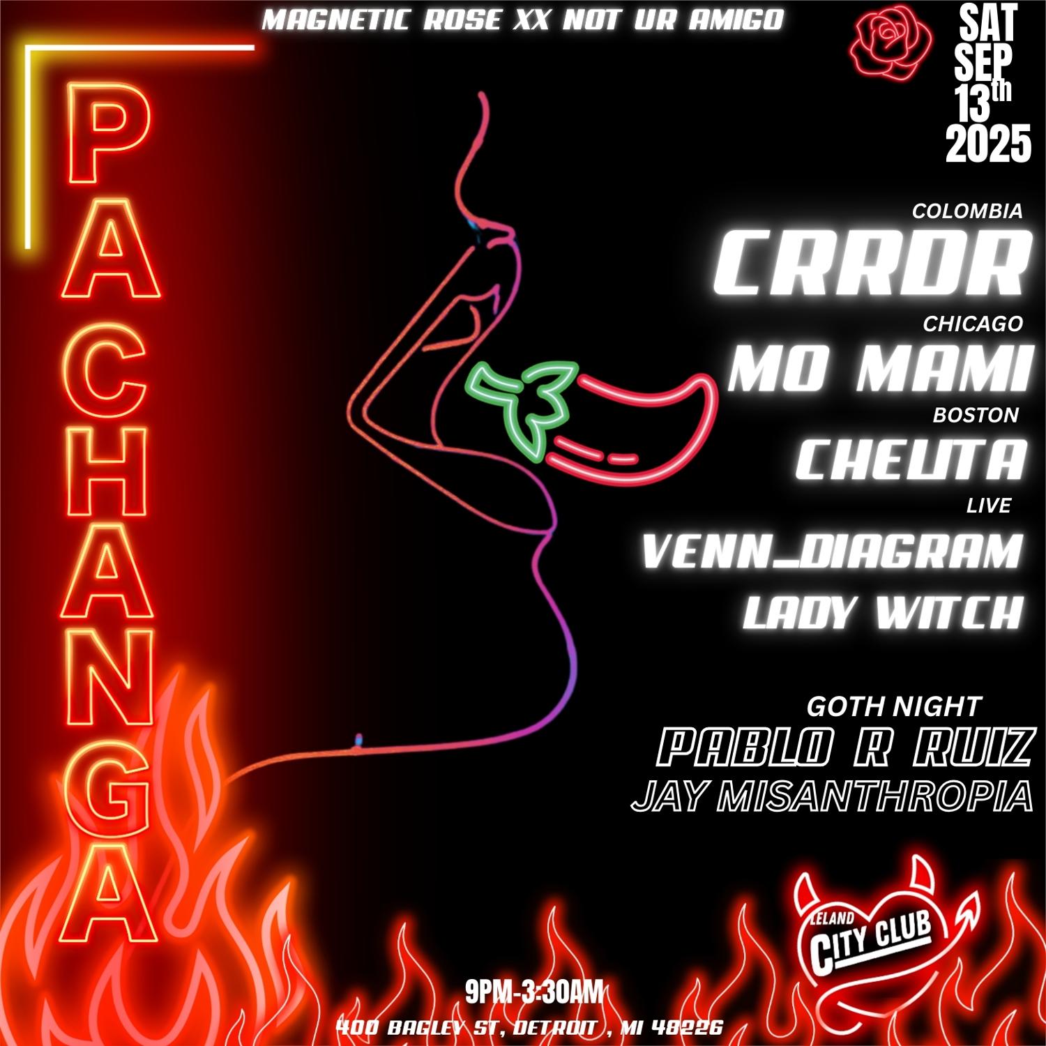 Pachanga Magnetic Rose Xx Not Ur Amigo