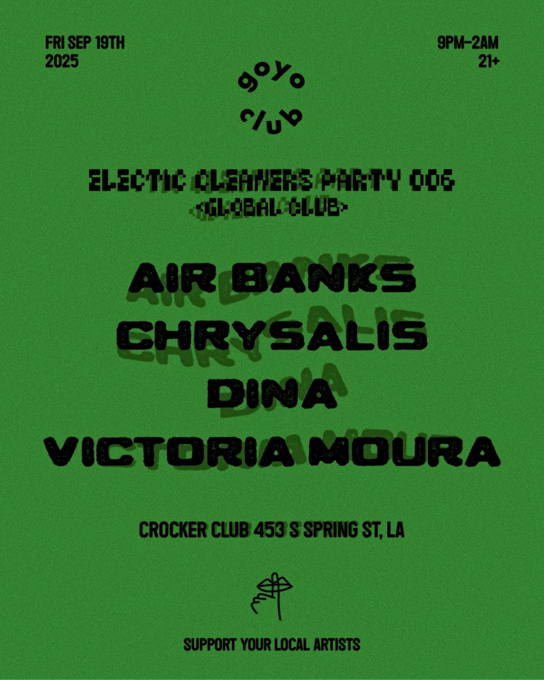 Goyo Club Presents Electric Cleaners Party 006 - Global Club