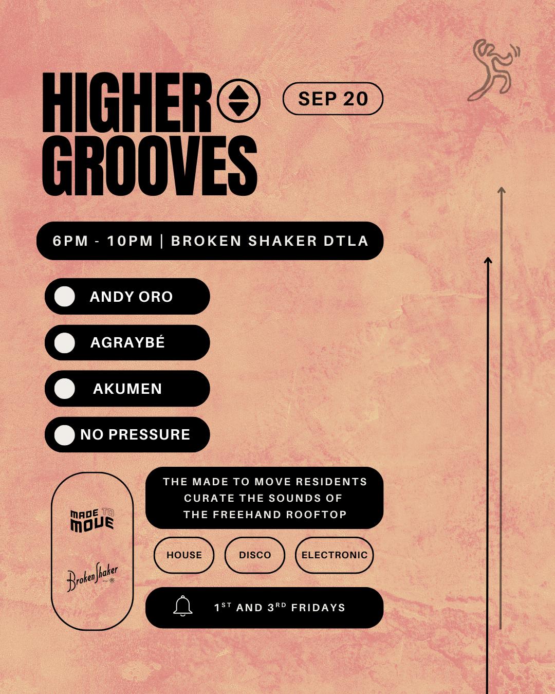 Higher Grooves Rooftop Party