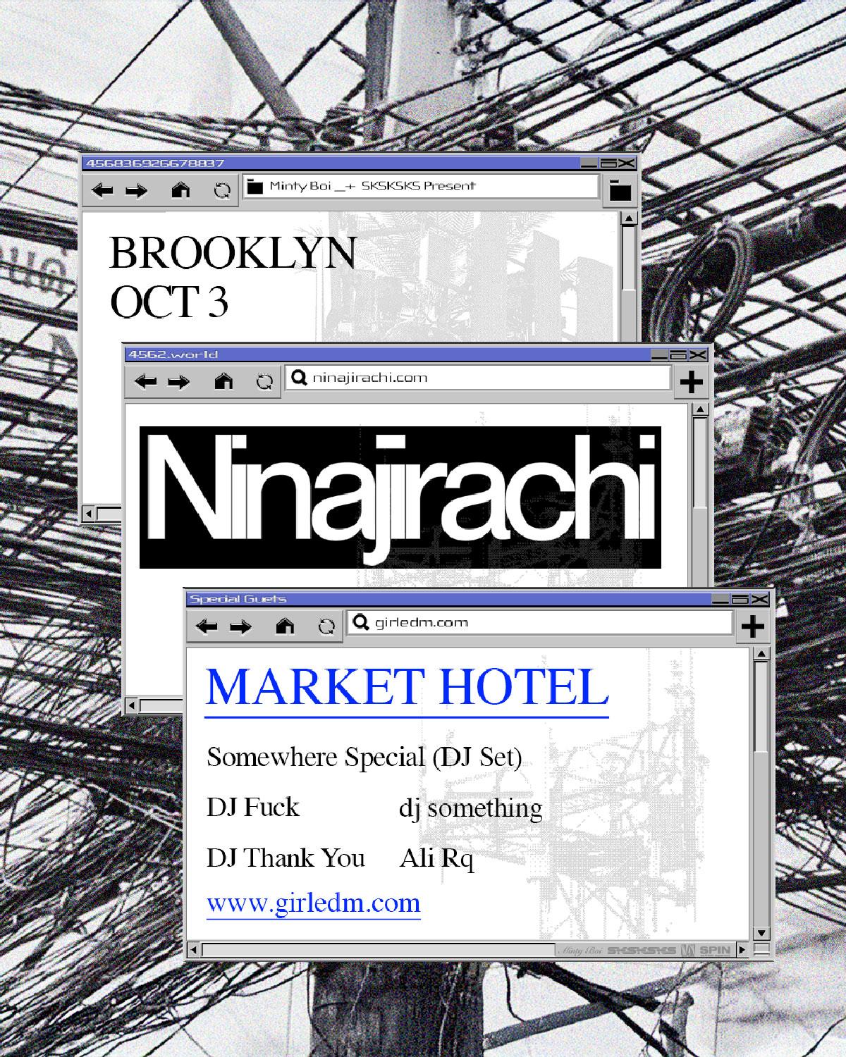 Minty Boi + Sksksks Present: Ninajirachi