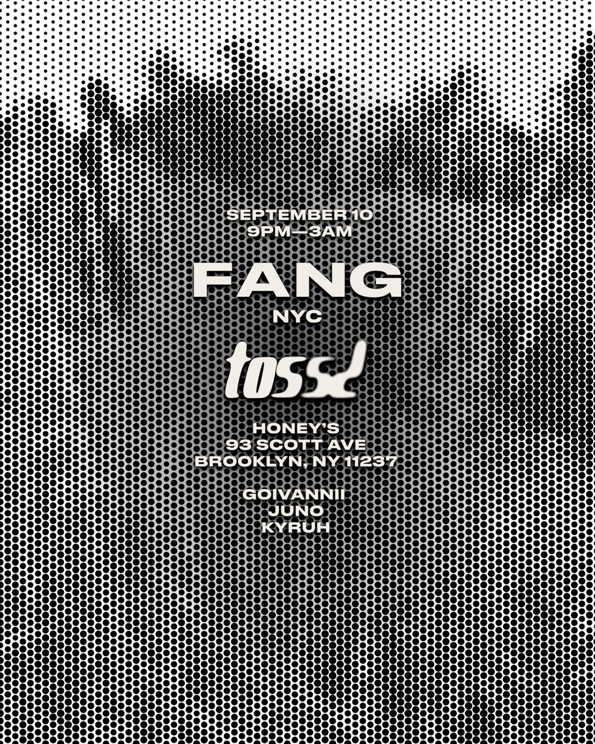 Fang Nyc X Tossd Nyfw After Party
