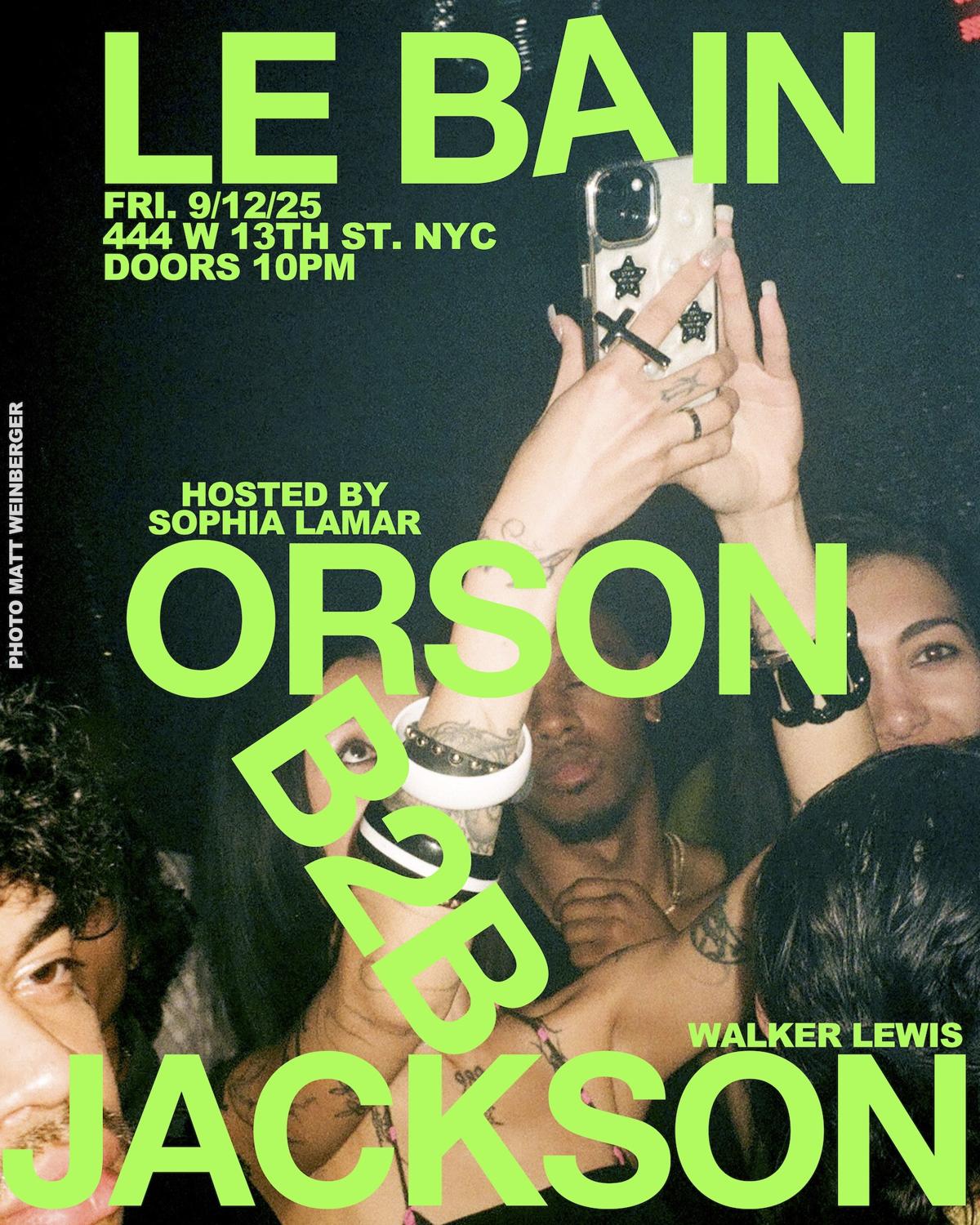 Orson B2B Jackson Walker Lewis