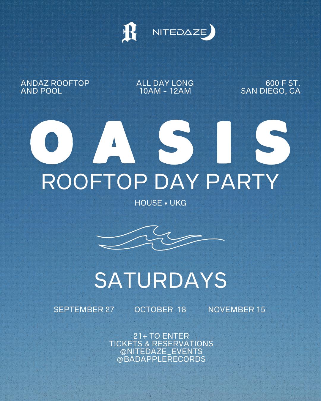 Oasis Rooftop Day Party