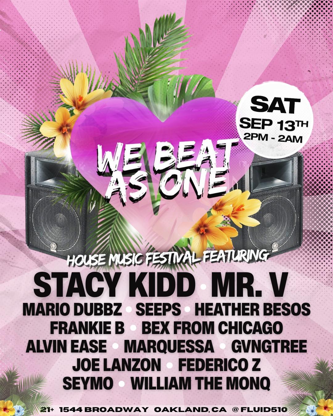 We Beat As One - House Music Festival
