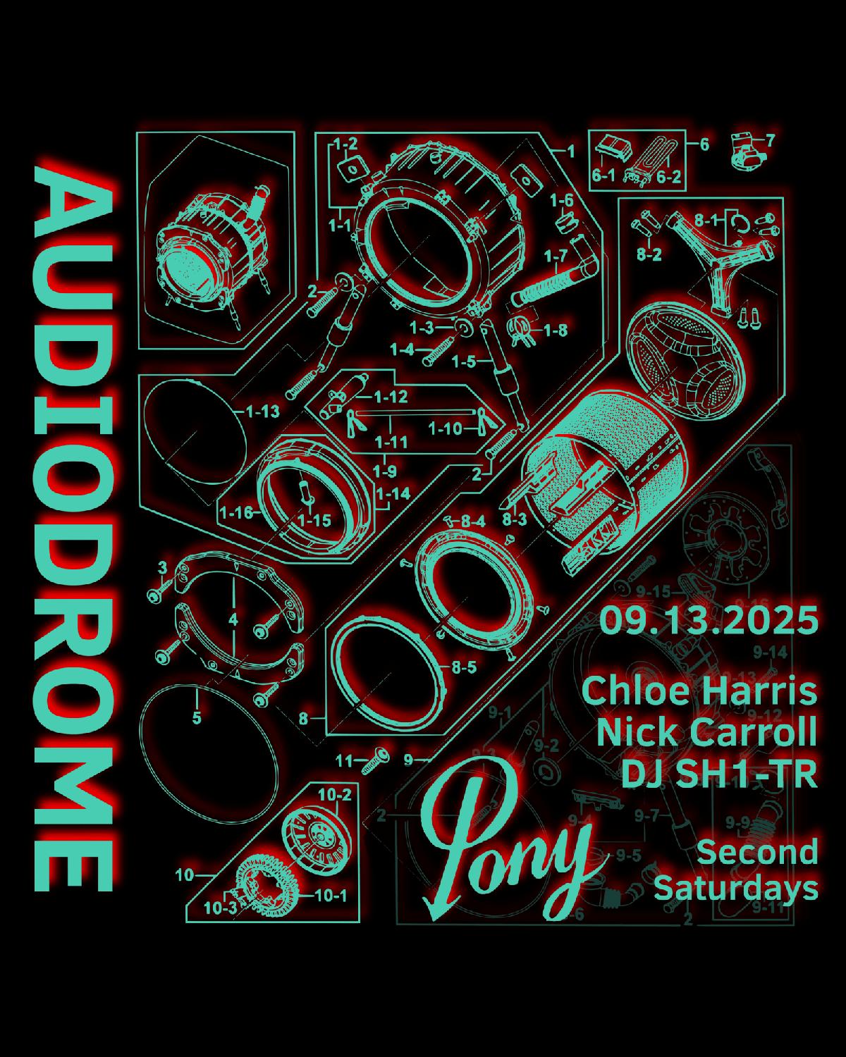 False Prophet Presents Audiodrome With Chloe Harris + Nick Carroll + Dj Sh1-Tr