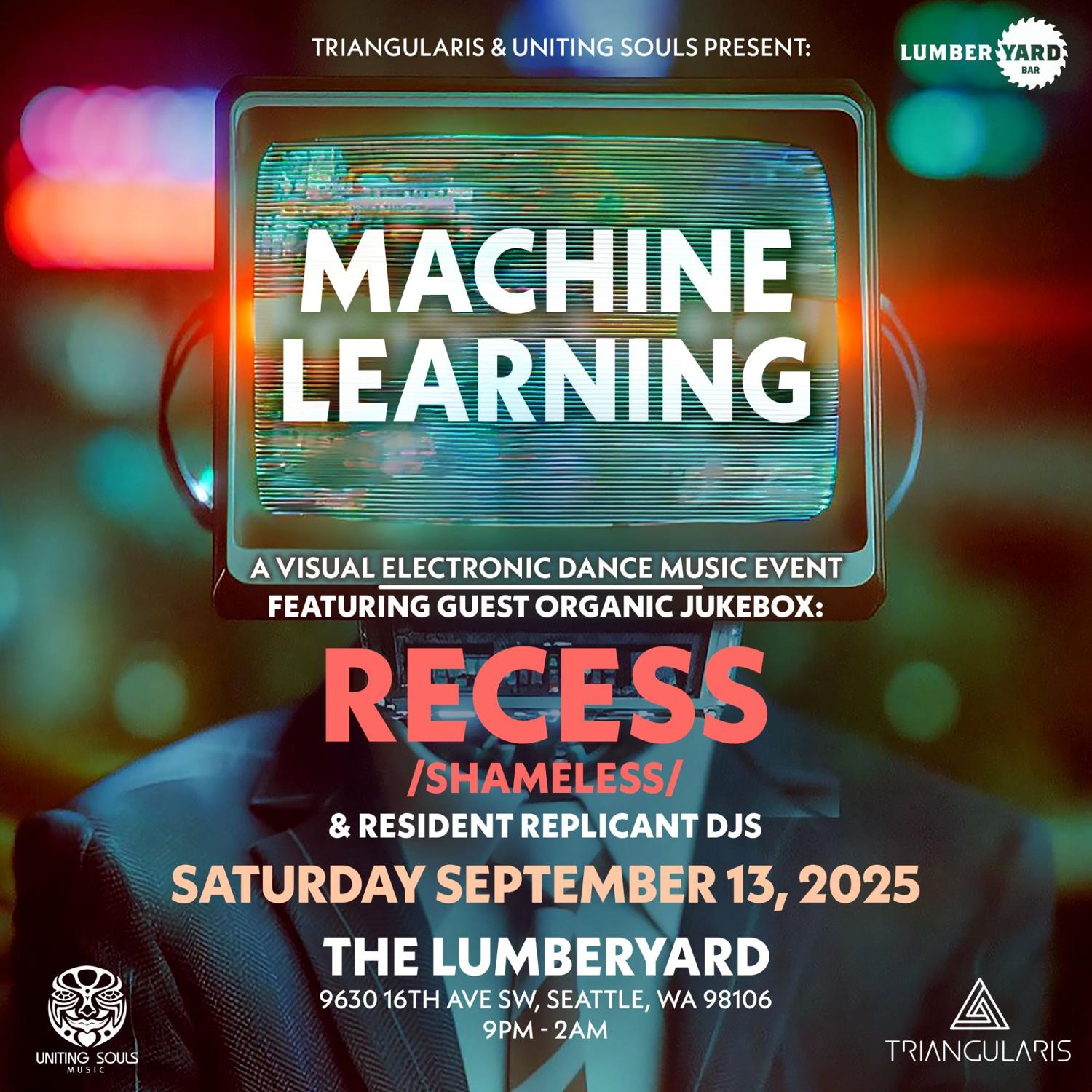 Machine Learning X With Recess (Shameless)