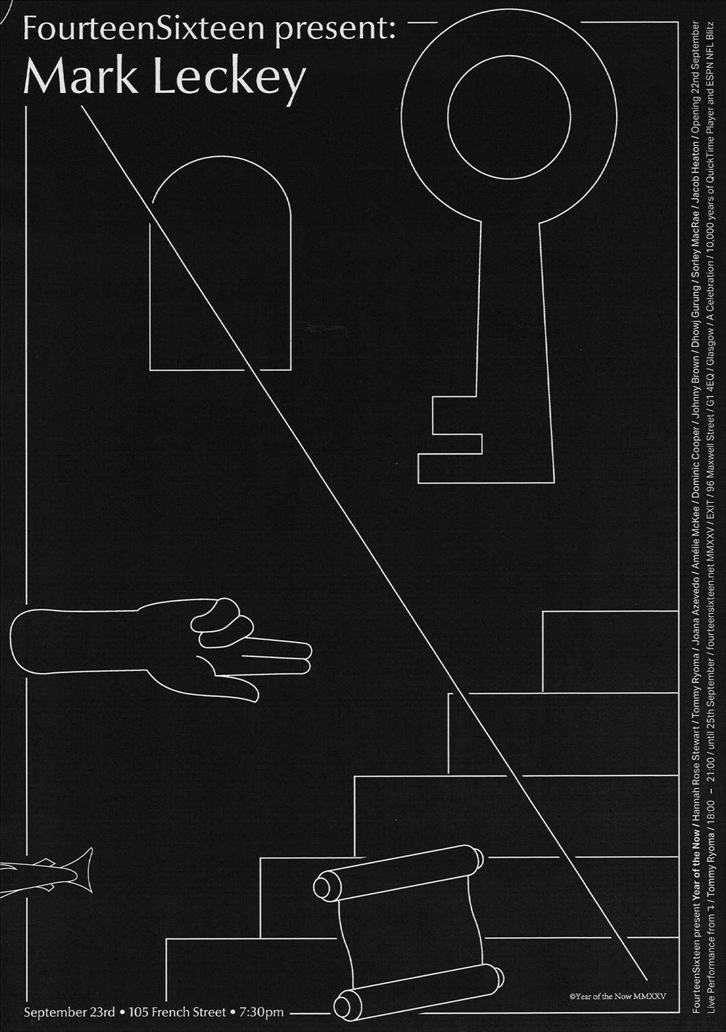 Fourteensixteen Present: Mark Leckey