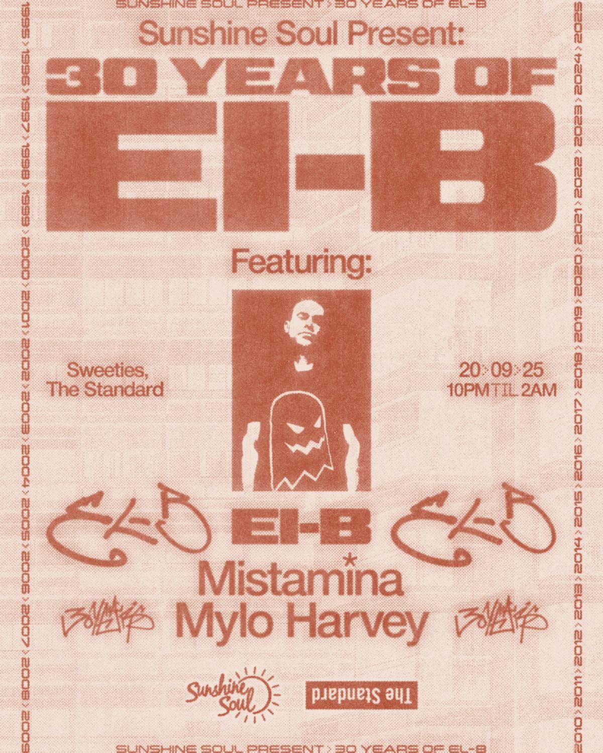 Sunshine Soul Presents: 30 Years Of El-B