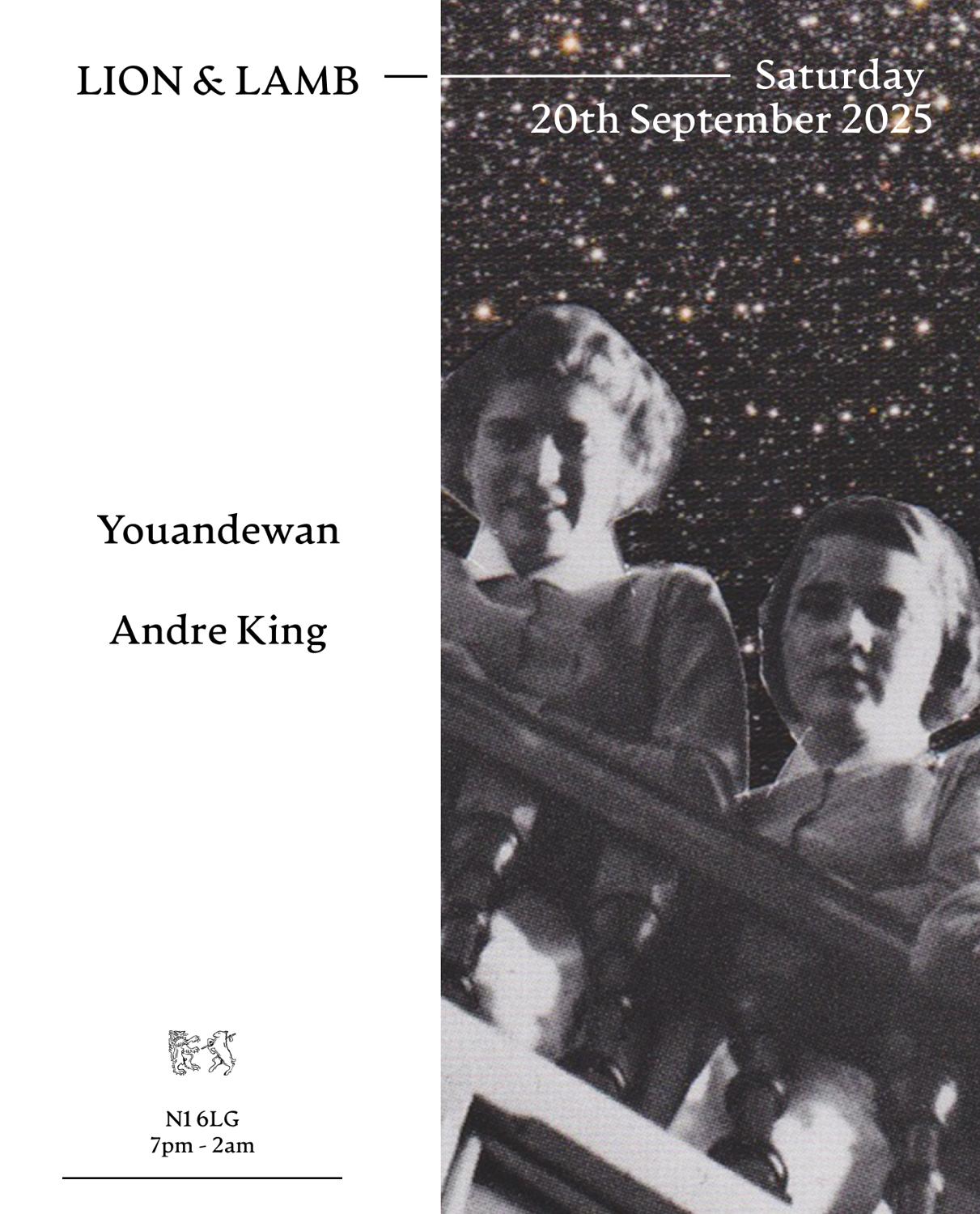Lion & Lamb With Youandewan + Andre King