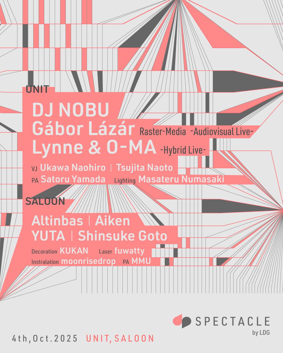Spectacle Dj Nobu/Gábor Lázár/Altinbas/Aiken
