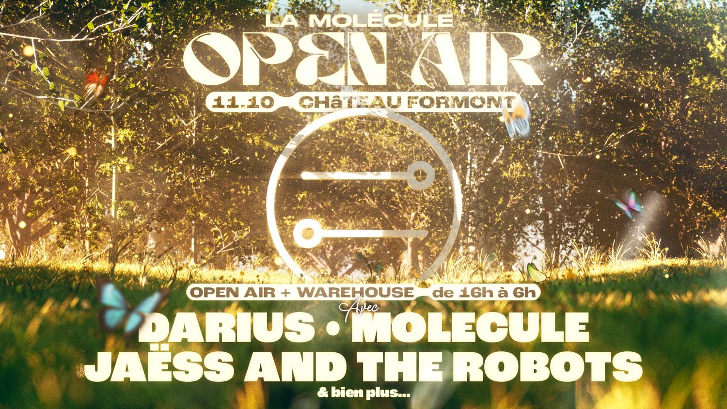 La Molécule Open Air With Darius • Molecule • Jaëss And The Robots