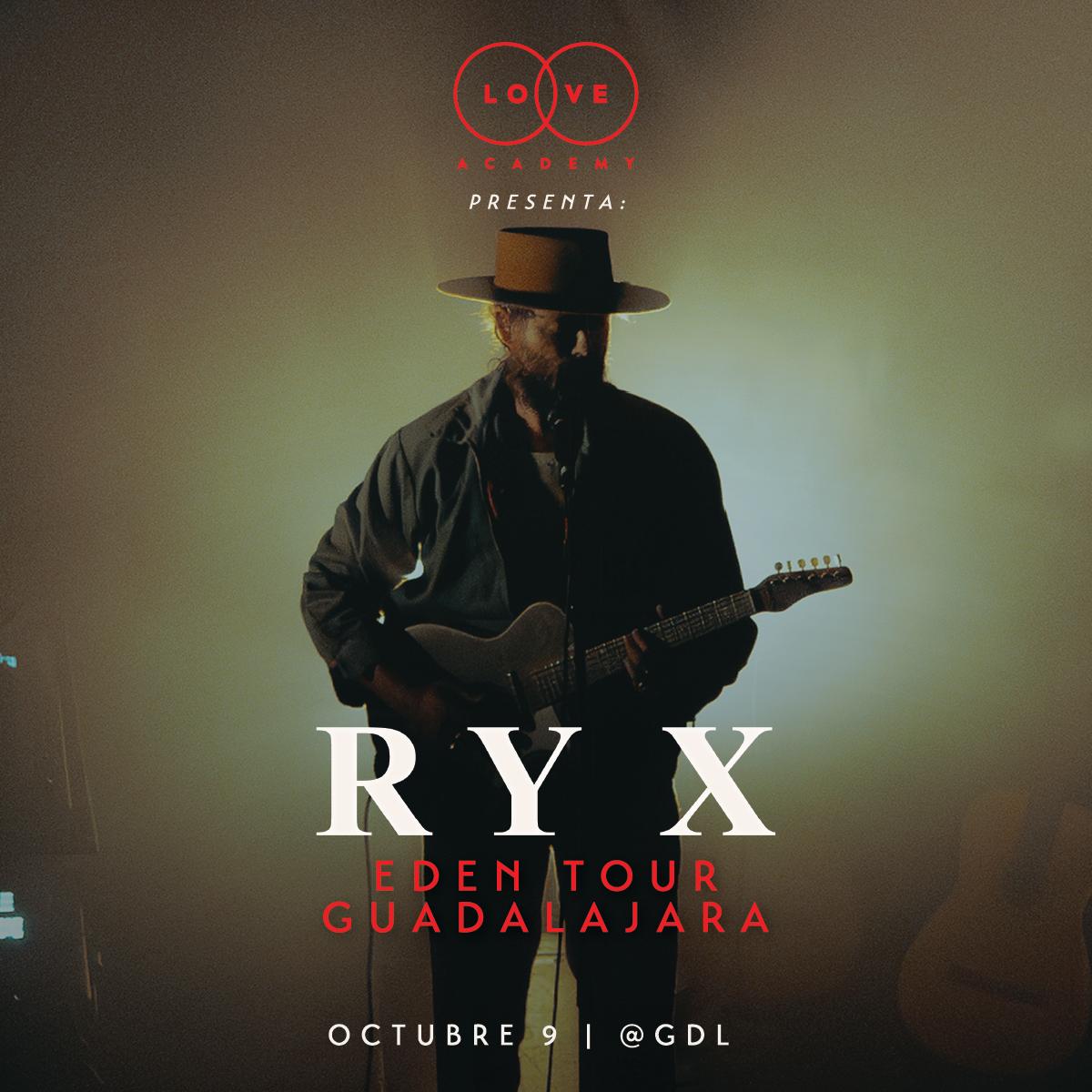 Ry X Edén Tour Gdl