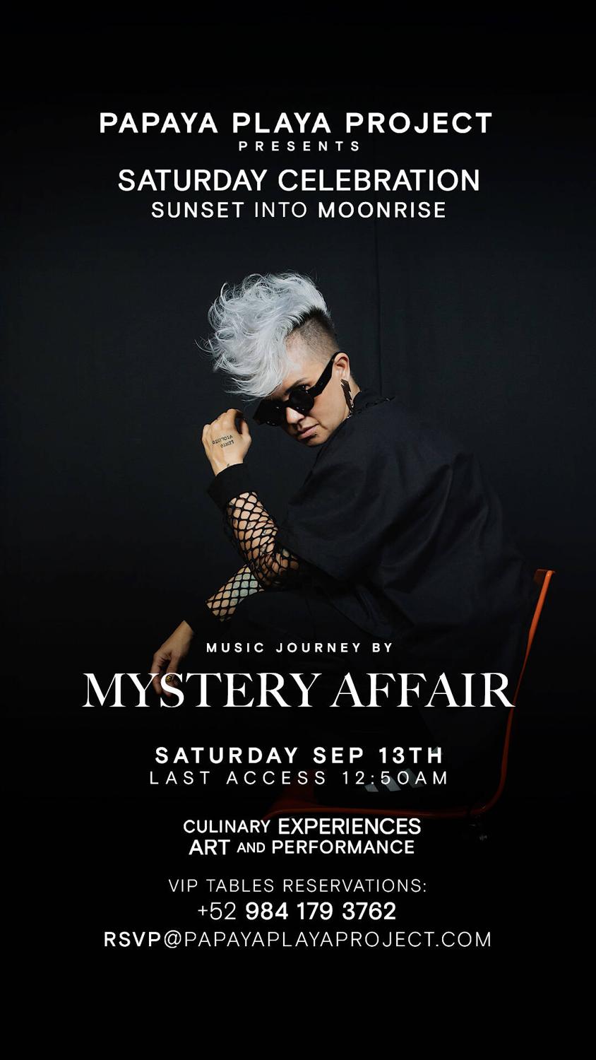 Ppp Presents - Saturday Celebration - Mystery Affair