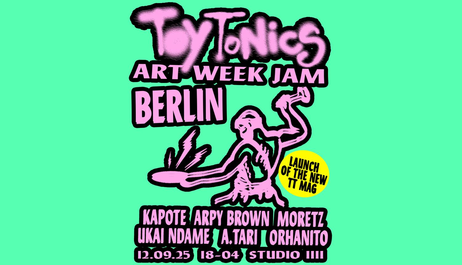 Toy Tonics Art Week Jam