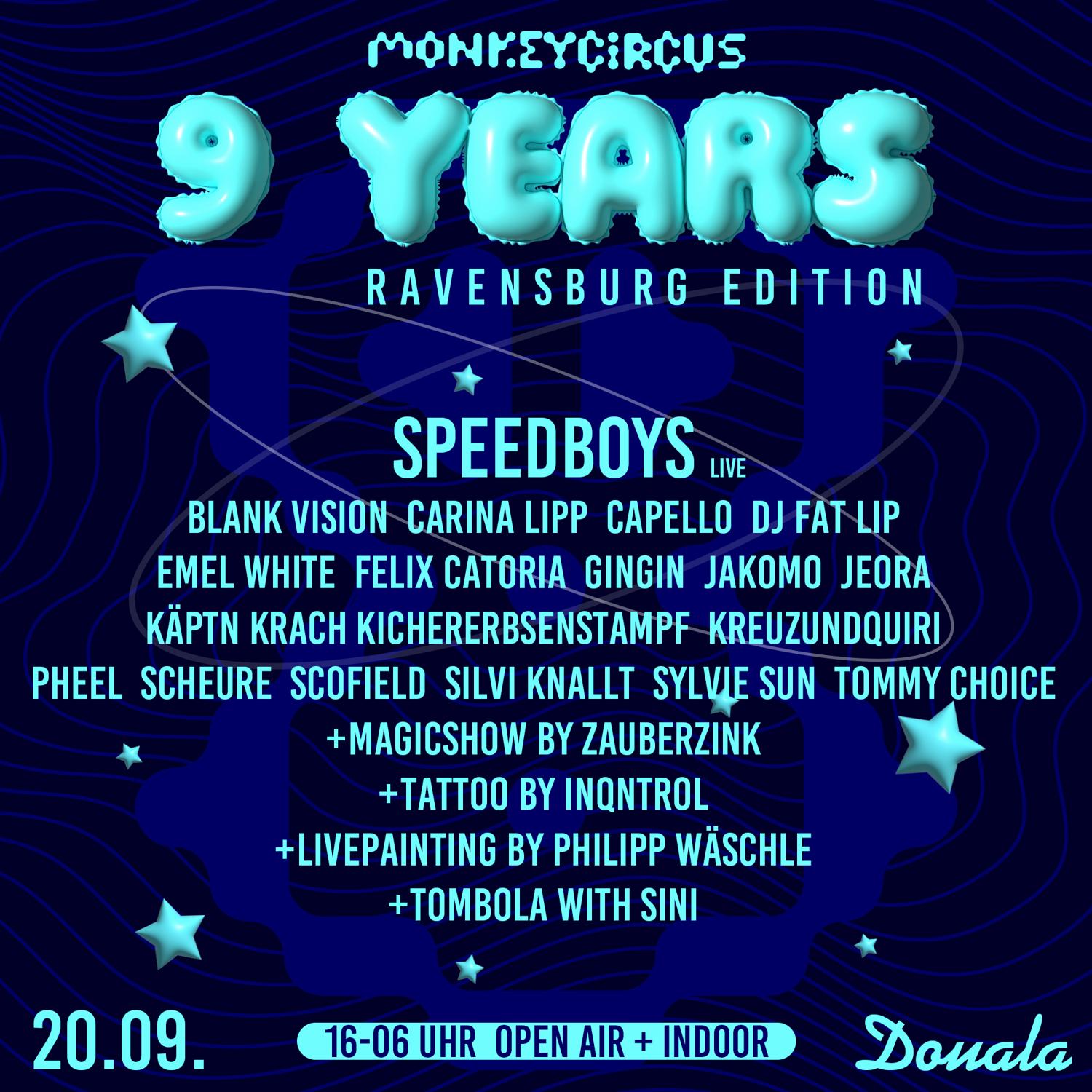 9 Years Monkeycircus - Ravensburg Edition