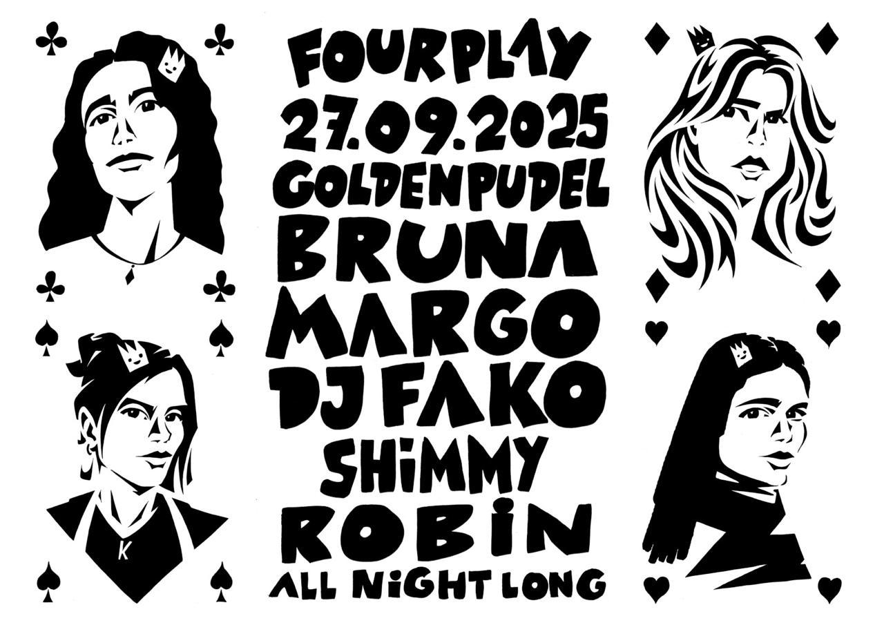 Fourplay With Bruna Dj Fako Margo Shimmy Robin