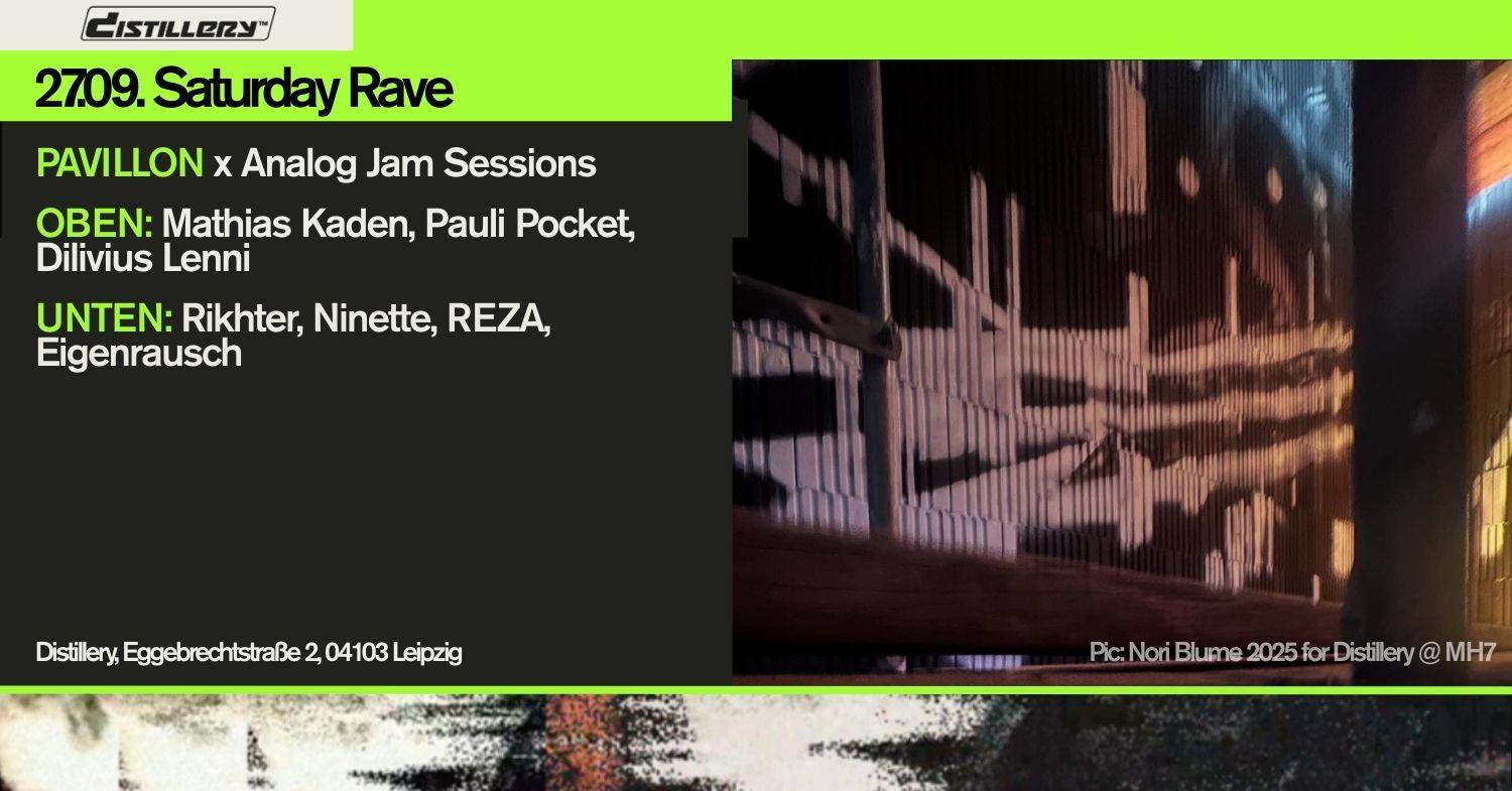 Saturday Rave /W. Mathias Kaden, Pauli Pocket, Rikhter