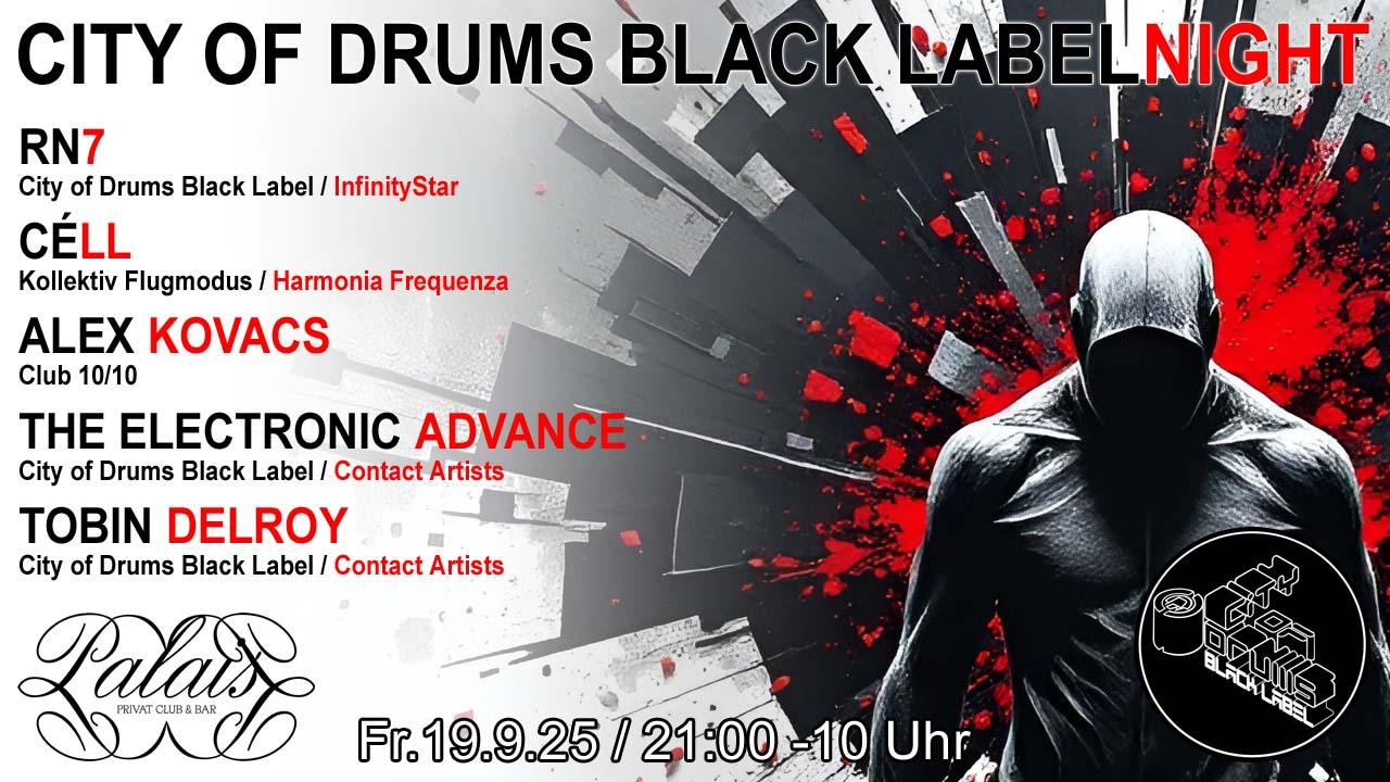City Of Drums Black Label