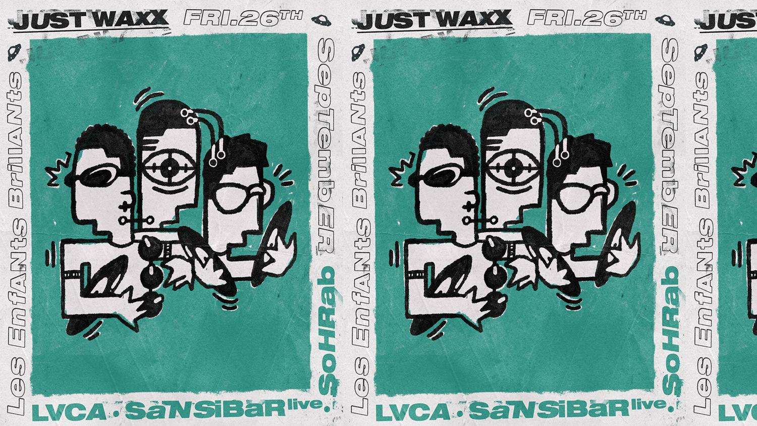 Justwaxx Pres. Sansibar Live, Sohrab & Lvca