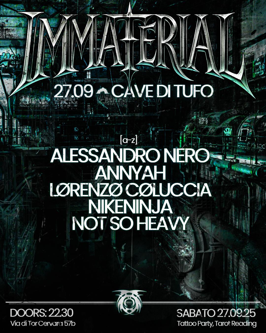 Immaterial - New Season