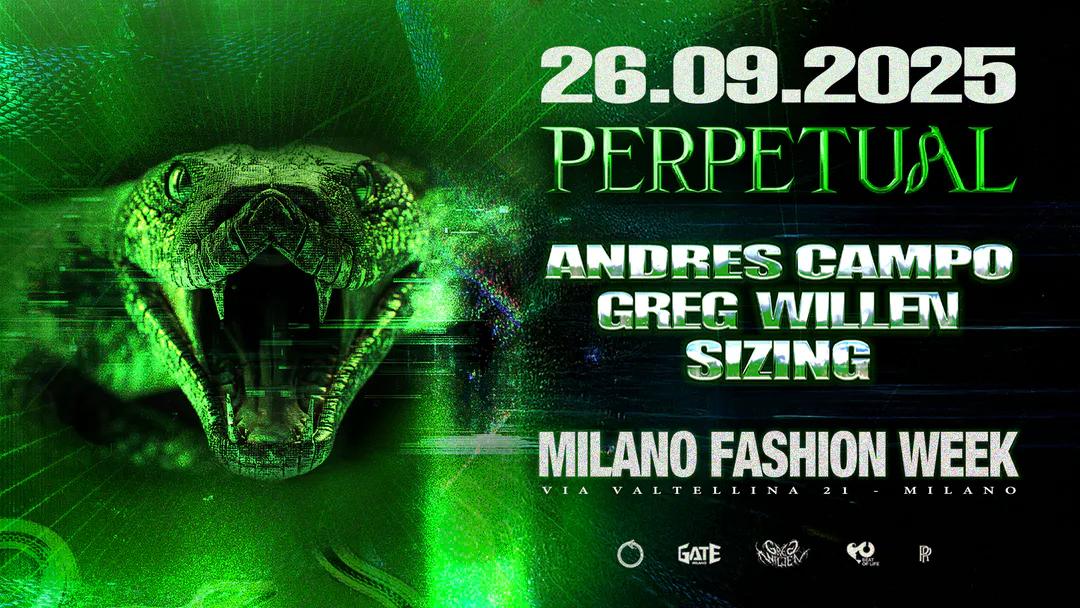 Perpetual: Greg Willen, Andres Campo, Sizing