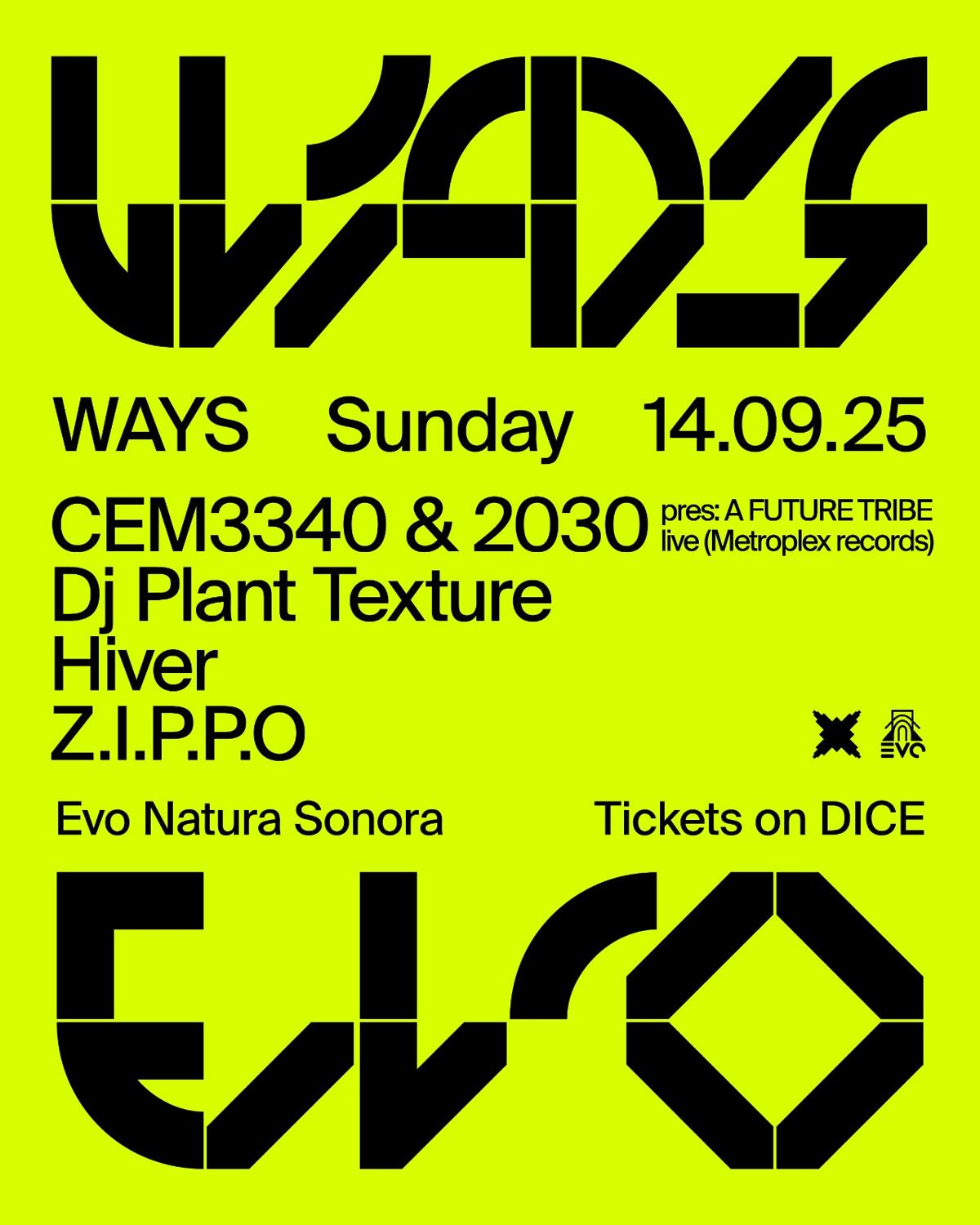 Ways X Evo Closing Ss 2025